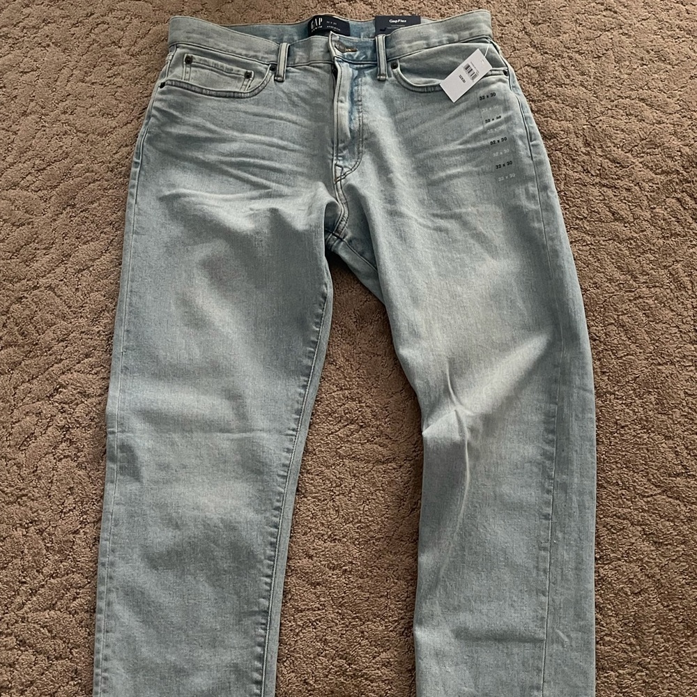 Men’s athletic jeans.  Brand new with tags.